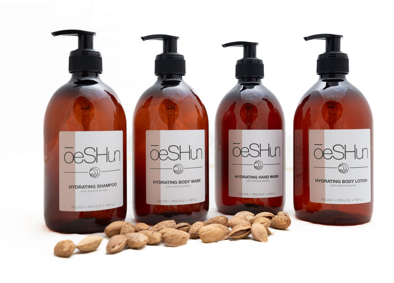 OeSHun Almond Range Bottles Labels