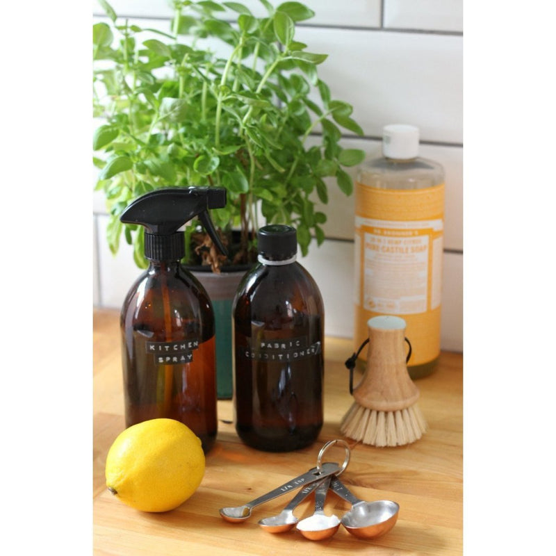 500ml Amber Glass Bottles Trigger / Pump