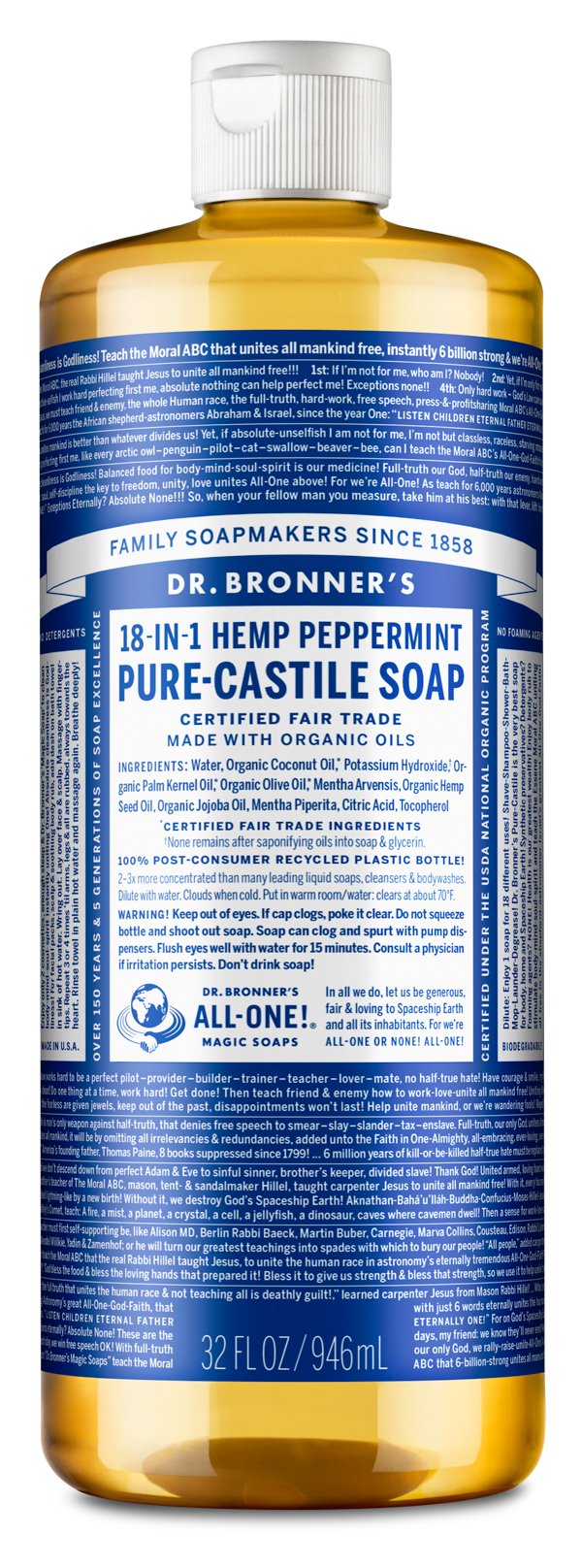 Dr. Bronner’s Castile Soap