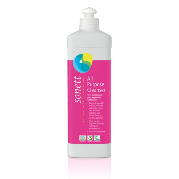 All Purpose Cleaner - Organic Orange & Lemongrass - Sonett