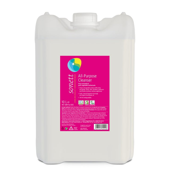 All Purpose Cleaner - Organic Orange & Lemongrass - Sonett